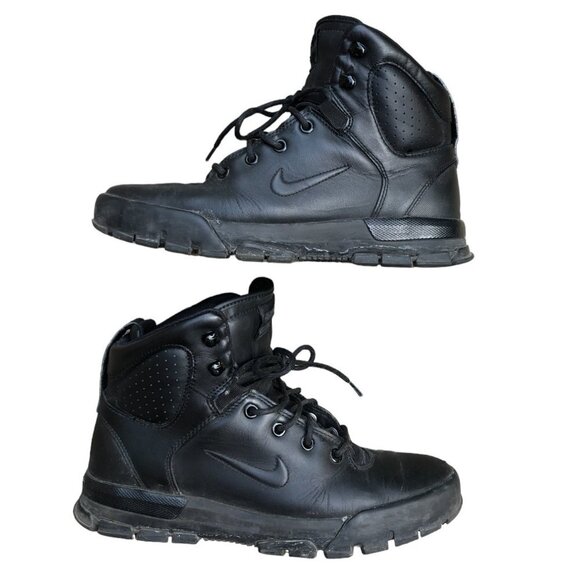 2018 Nike Air Nevist 6 Black Boots Size 8 - Picture 1 of 7
